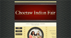 Desktop Screenshot of choctawindianfair.com